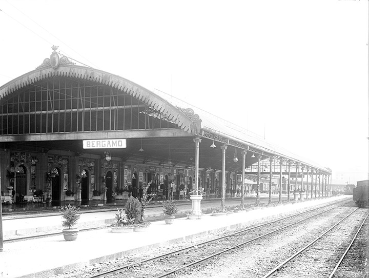 La stazione, foto d'epoca