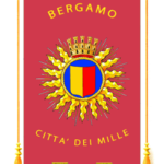 Gonfalone Comune di Bergamo