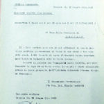 Rapporto della GNR al Capo della Provincia, circa l’irruzione all’Istituto Palazzolo di Torre Boldone, per gentile concessione dell’Archivio di Stato
