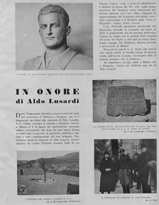 “La Rivista di Bergamo”, febbraio 1936