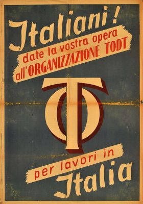 Manifesto dell’organizzazione della Todt
